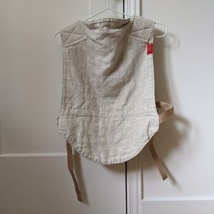 Sakura Bloom brand new flax linen onbuhimo without leather baby carrier